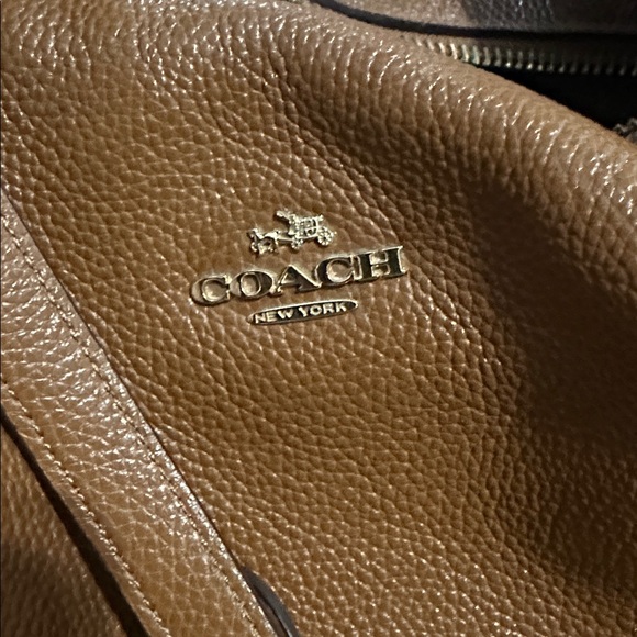 Coach Tan Leather Hobo Bag - Picture 3 of 4